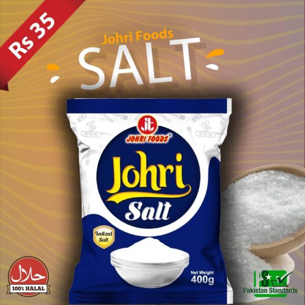Johri Iodized Salt - 400g